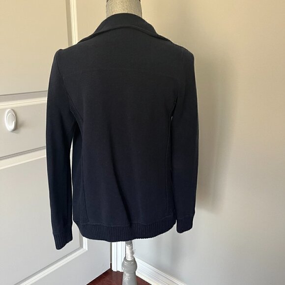 41 Hawthorn Navy Blue Knit Sweater Jacket NWOT Size M - Picture 3 of 3